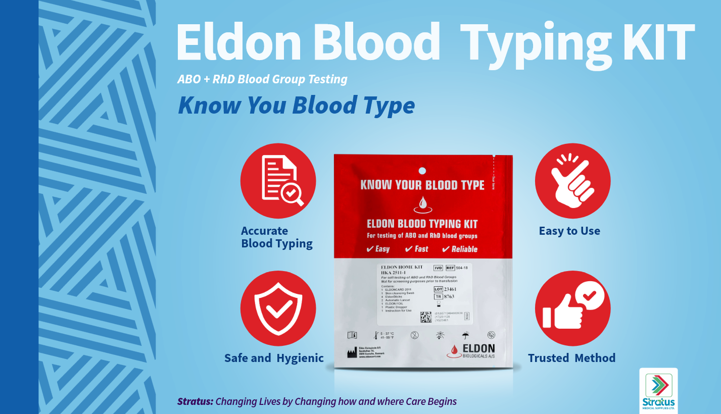 Stratus Medicals launches nationwide Eldon blood typing rollout